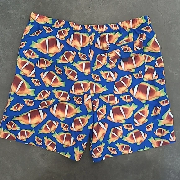 RALPH LAUREN POLO SPORT TROPICAL FISH PRINT SWIM SHORTS - Picture 10 of 13
